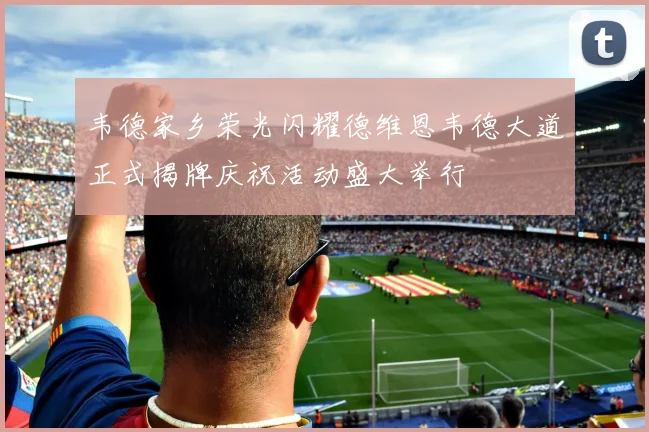 韦德家乡荣光闪耀德维恩韦德大道正式揭牌庆祝活动盛大举行